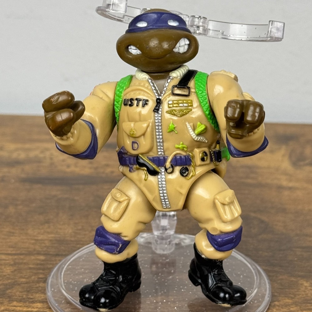 1991 TMNT Pro Pilot Don Donatello Action Figure Playmates